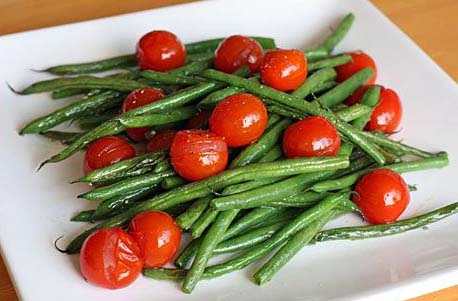 Recipe Image: Green Bean & Cherry Tomato Salad Recipe Image: Green Bean & Cherry Tomato Salad